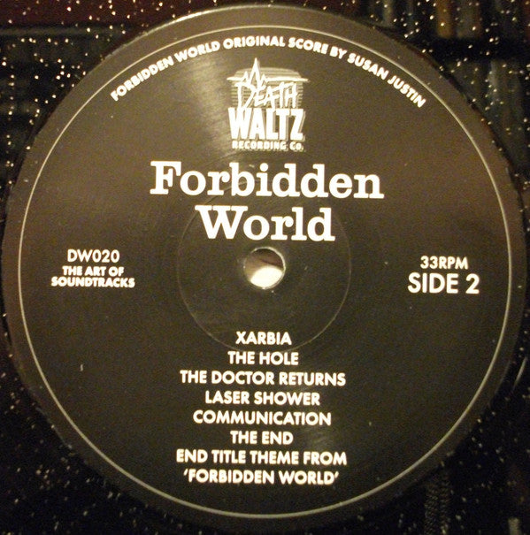 Susan Justin : Forbidden World (LP, Ltd, Bla)