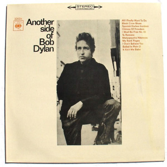 Bob Dylan : Another Side Of Bob Dylan (LP, Album, RE)