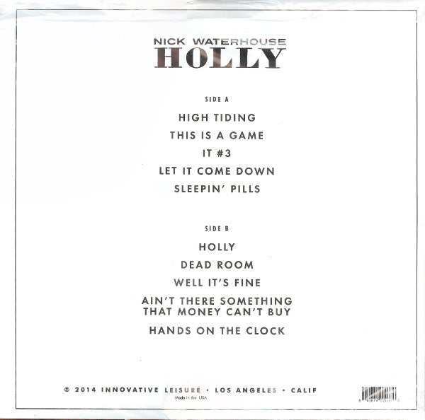 Nick Waterhouse (2) : Holly (LP, Album)