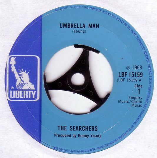 The Searchers : Umbrella Man  (7", Single)