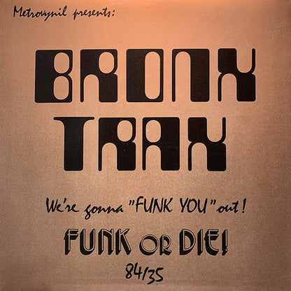 Various : Bronx Trax (LP, Comp, Red)