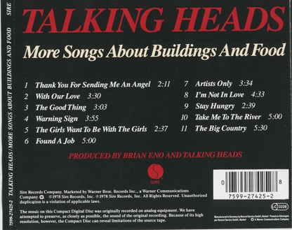 Talking Heads : More Songs About Buildings And Food (CD, Album, RE)