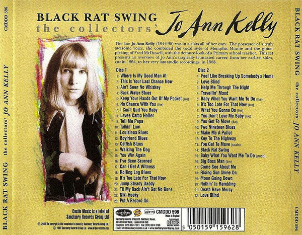 Jo-Ann Kelly : Black Rat Swing, The Collectors  (2xCD, Comp)