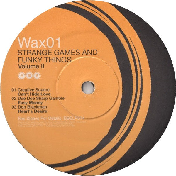 Various : Strange Games And Funky Things Volume II (Solid Rare Grooves And Smoking 70s Soul) (3xLP, Comp)