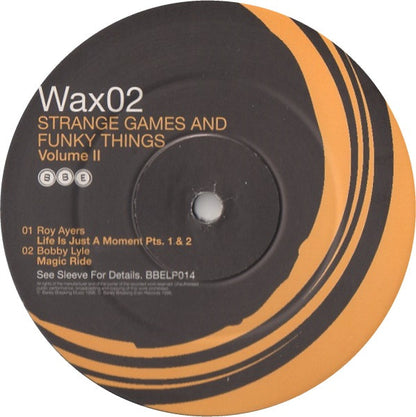 Various : Strange Games And Funky Things Volume II (Solid Rare Grooves And Smoking 70s Soul) (3xLP, Comp)