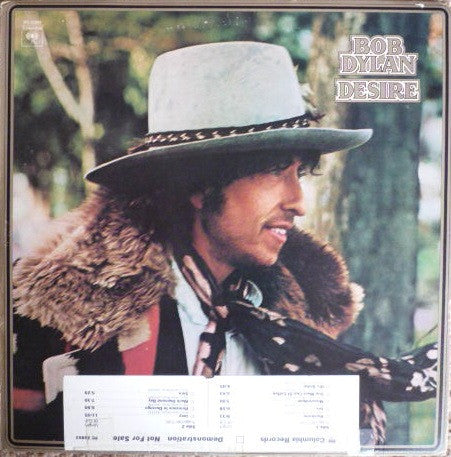 Bob Dylan : Desire (LP, Album, Promo)