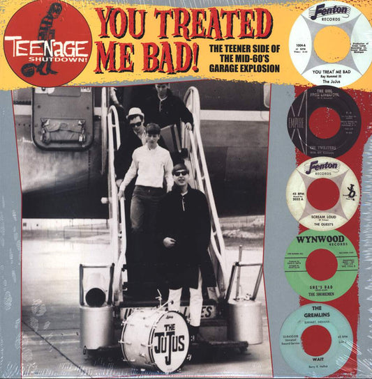 Various : You Treated Me Bad! (The Teener Side Of The Mid 60's Garage Explosion) (LP, Comp, RP)