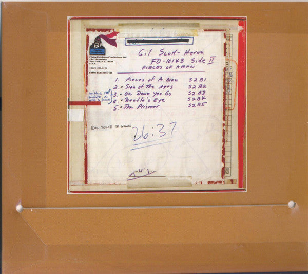 Gil Scott-Heron : Pieces Of A Man (CD, Album, RE, RM, Dig)