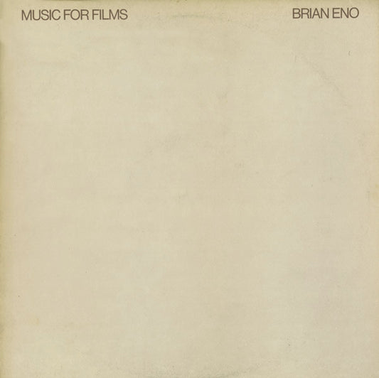 Brian Eno : Music For Films (LP, Album, Kee)