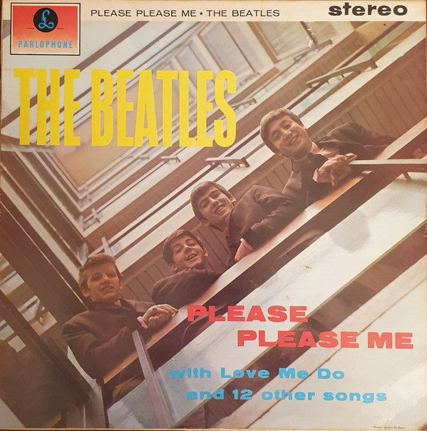 The Beatles : Please Please Me (LP, Album, RE)