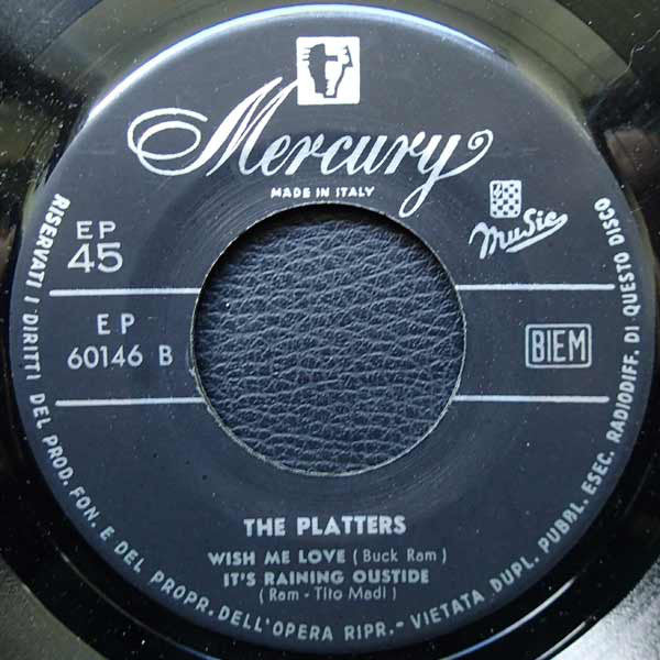 The Platters : Smoke Gets In Your Eyes (7", EP)