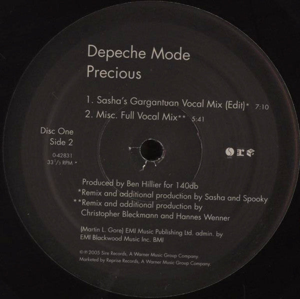 Depeche Mode : Precious (2x12", Maxi)