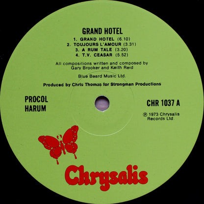 Procol Harum : Grand Hotel (LP, Album, Gat)