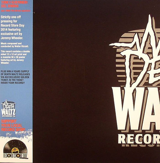 Walter Rizzati : 1990 I Guerrieri Del Bronx (1990: The Bronx Warriors) (LP, Album, RSD, Ltd, RE, Red)