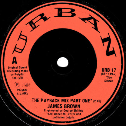 James Brown : The Payback Mix Part One (7", Cop)