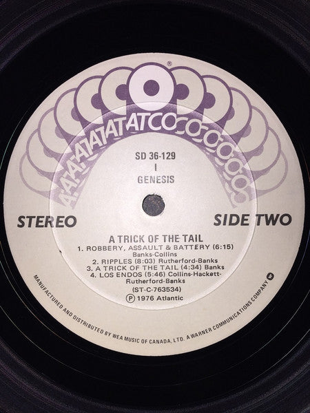 Genesis : A Trick Of The Tail (LP, Album, RE, Imp)