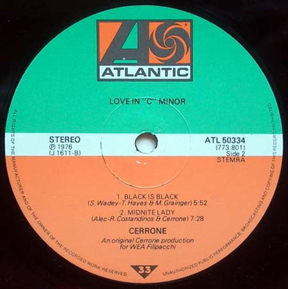 Cerrone : Love In C Minor (LP, Album)