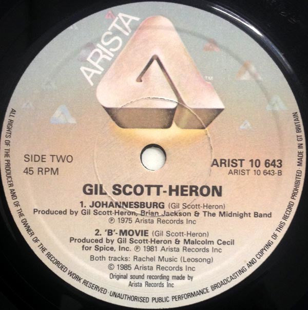 Gil Scott-Heron : Winter In America (10")