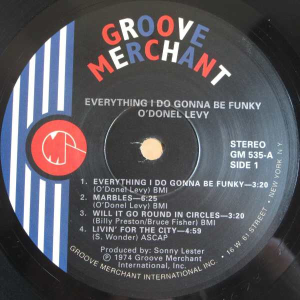 O'Donel Levy : Everything I Do Gonna Be Funky (LP, Album, RE)