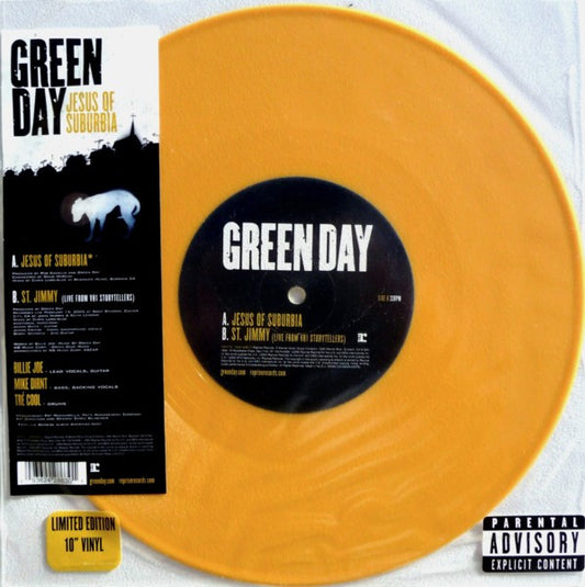Green Day : Jesus Of Suburbia (10", Ltd, Yel)