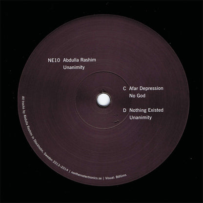 Abdulla Rashim : Unanimity (2xLP, Album)