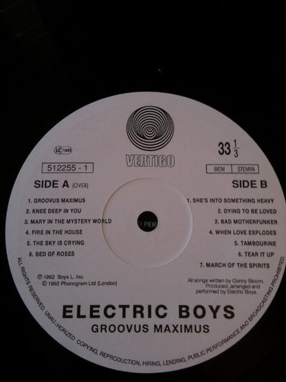 Electric Boys : Groovus Maximus (LP)