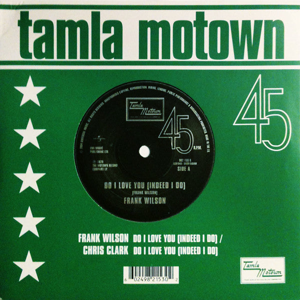 Frank Wilson / Chris Clark (2) : Do I Love You (Indeed I Do) (7", Single, Ltd)
