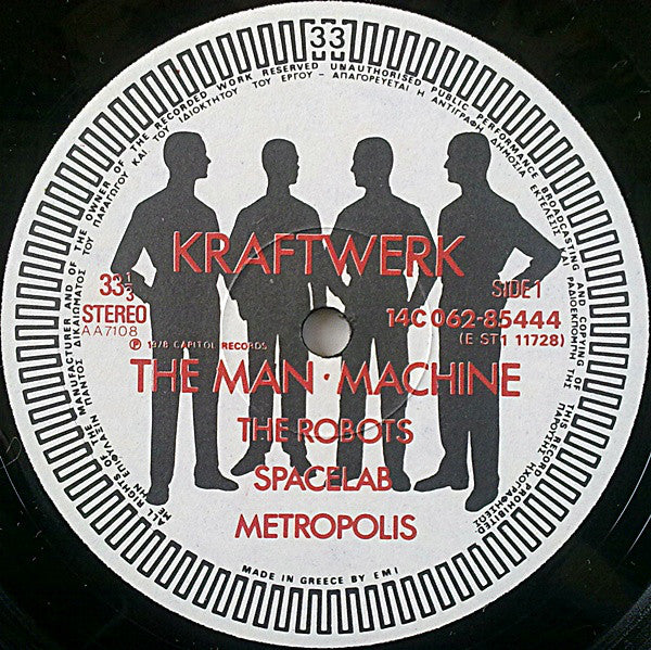 Kraftwerk : The Man • Machine (LP, Album)