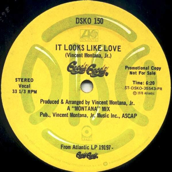 Goody Goody : It Looks Like Love / Super Jock (12", Promo)