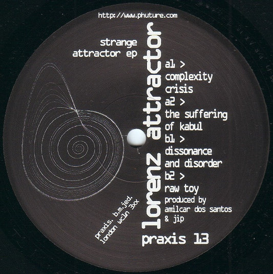 Lorenz Attractor : Strange Attractor EP (12", EP)