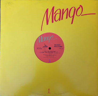 Delroy Williams : Stop The Fighting / You'll Never Know (12")