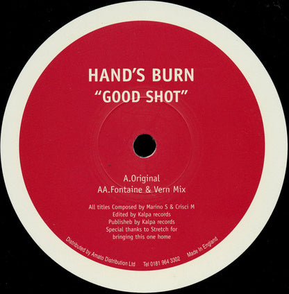 Hand's Burn : Good Shot (12")