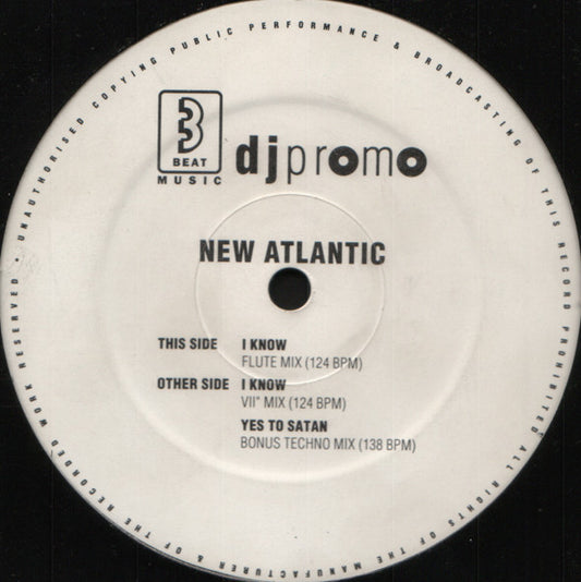 New Atlantic : I Know (12", Promo)