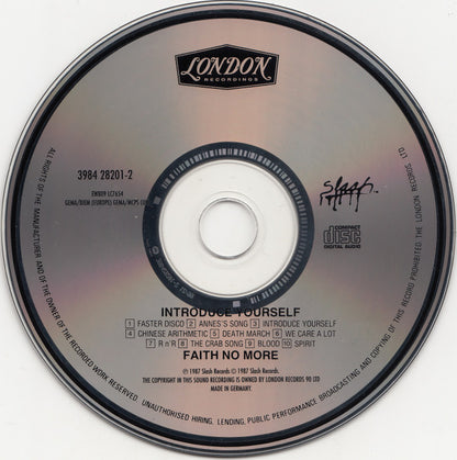 Faith No More : Introduce Yourself (CD, Album, RE)