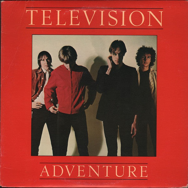 Television : Adventure (LP, Album, RE, RP, Red)