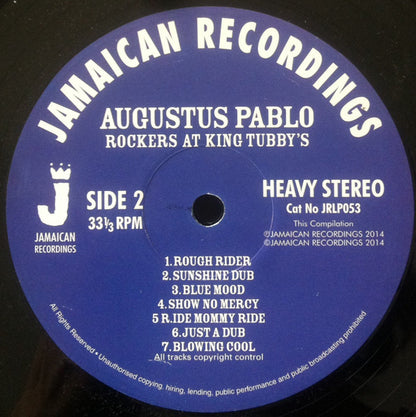 Augustus Pablo : Rockers At King Tubby's (LP, Comp)