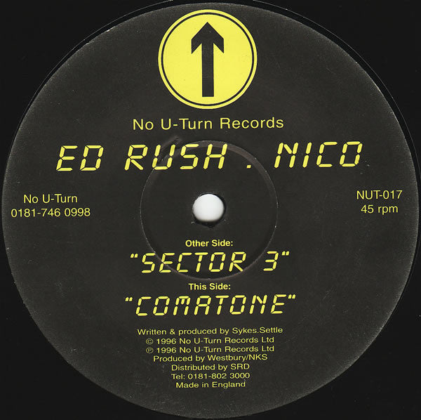 Ed Rush . Nico* : Sector 3 (12")