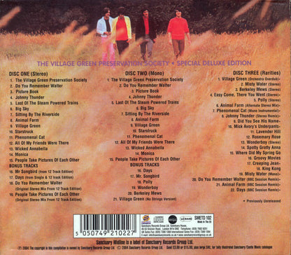 The Kinks : The Kinks Are The Village Green Preservation Society (CD, Album, RE + CD, Album, Mono, RE + CD, Comp + D)