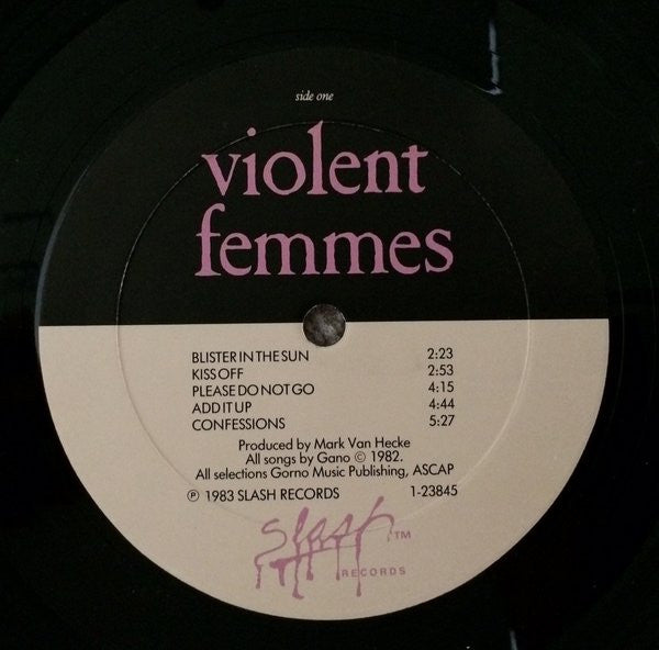 Violent Femmes : Violent Femmes (LP, Album, Pin)