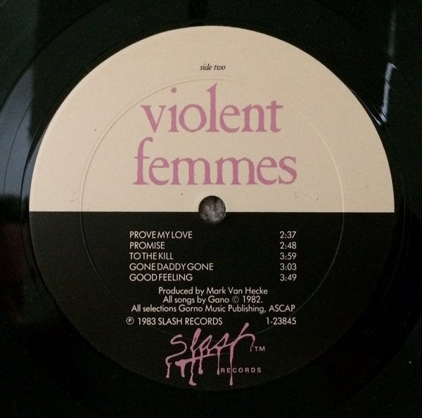 Violent Femmes : Violent Femmes (LP, Album, Pin)