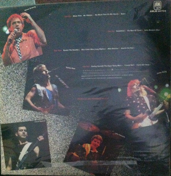 Styx : Caught In The Act Live (2xLP, Album, Gat)