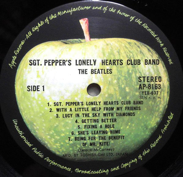 The Beatles : Sgt. Pepper's Lonely Hearts Club Band (LP, Album, RE, Gat)