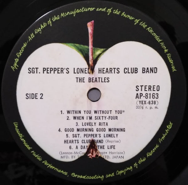 The Beatles : Sgt. Pepper's Lonely Hearts Club Band (LP, Album, RE, Gat)