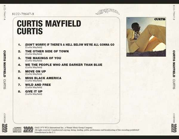 Curtis Mayfield = カーティス・メイフィールド* : Curtis = カーティス (CD, Album, RE, RM)