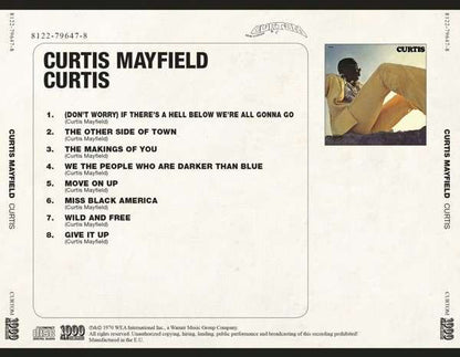 Curtis Mayfield = カーティス・メイフィールド* : Curtis = カーティス (CD, Album, RE, RM)