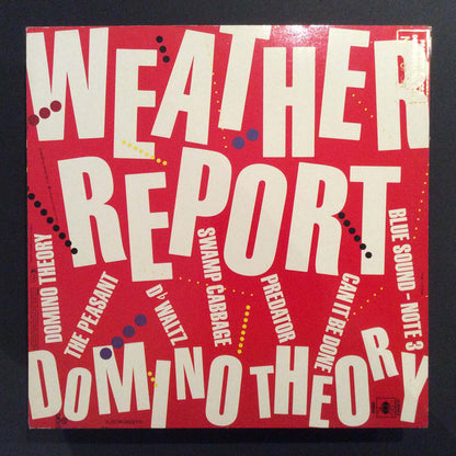 Weather Report : Domino Theory (LP, Album)