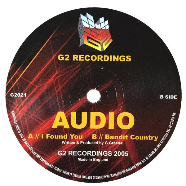 Audio : I Found You / Bandit Country (12")