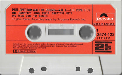 The Ronettes / The Crystals : Phil Spector Wall Of Sound Vol 1 / Vol 3 (Cass, Comp, Mono, RE)