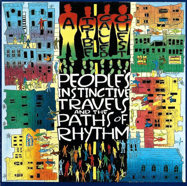 A Tribe Called Quest : People's Instinctive Travels And The Paths Of Rhythm (CD, Album, RE)