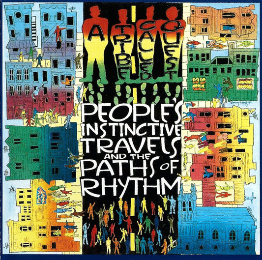 A Tribe Called Quest : People's Instinctive Travels And The Paths Of Rhythm (CD, Album, RE)